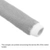 PATIKIL Cotton Feeling Badminton Towel Grip, 6 Pack Nylon Tennis Racket Overgrip Racquet Grip Hand Glue Anti-Skid Sweatband for Golf Bike Handle, Light Grey view 4