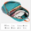 YYFRIEND Lightweight Water Proof Wear Resistant Folding Hiking Backpack Daypack view 3