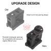 rdzzwxw Red Dot Riser Mount, 2" Picatinny Riser Mount Optic Riser Tactical Scope Sight Riser Mount for T1 T2 H1 H2 Optic Sight Scope, Fit for 20mm Picatinny Rail view 3