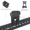rdzzwxw Red Dot Riser Mount, 2" Picatinny Riser Mount Optic Riser Tactical Scope Sight Riser Mount for T1 T2 H1 H2 Optic Sight Scope, Fit for 20mm Picatinny Rail view 4