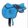 WILD RACE Treeless freemax Fully Suede Saddles and Size (15" inch, Turquoise) view 1