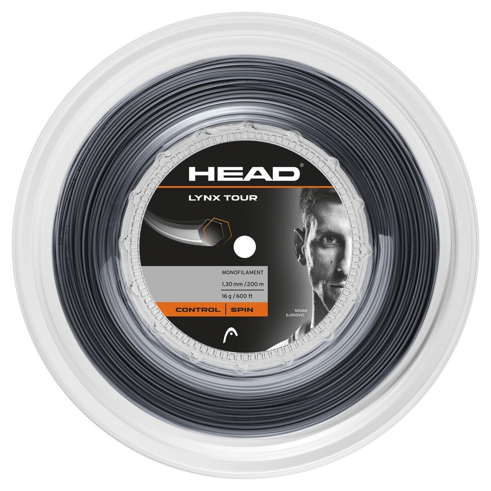 Head Lynx Tour 16/1.30 String Reel - 660' Black