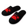 Cute Crab Womens Cotton Slippers Anti Slip House Shoes Warm Soft Bedroom Slippers 38-39_7-8 view 1