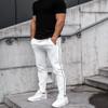 EVERWORTH Men's Casual Jogger Pants Gym Workout Track Pants Comfortable Slim Fit Tapered Sweatpants with Deep Open Pockets White US XL view 4