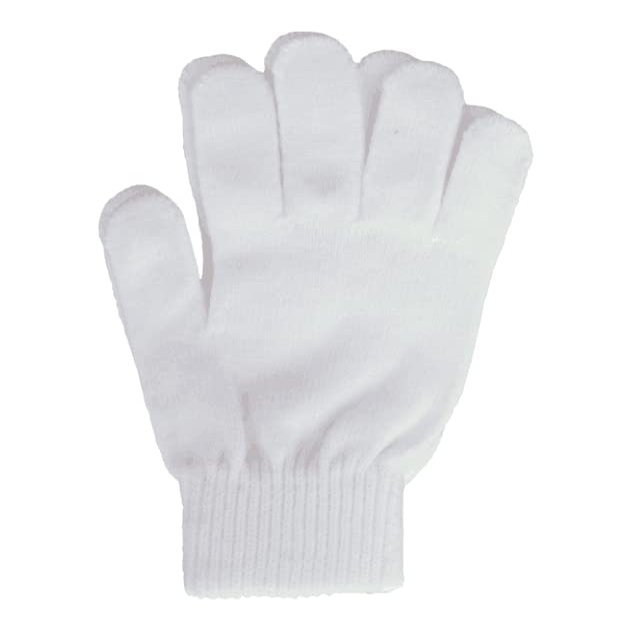 HORNO 1 Pair of Knitted Warm Gloves (White-L)