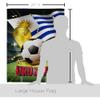 Ornament Collection World Cup Uruguay Support Our Troops Banner Pack Wall Art Flag Room Decorations Indoor Outdoor Tapestry Yard Signs FIFA Team Qatar Trophy Soccer Game Football Gifts, Made in USA view 2