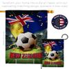 World Cup New Zealand American Flag Banner Pack Wall Art Patio Porch Lawn Garden Outdoor Decorations Tapestry Yard Signs FIFA Team Qatar Trophy Soccer Game Football Gifts Made in USA view 4