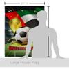 World Cup United Arab Emirates Support Our Troops Banner Pack Wall Art Flag Room Decorations Indoor Outdoor Tapestry Yard Signs FIFA Team Qatar Trophy Soccer Game Football Gifts Made In USA view 2