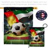 World Cup United Arab Emirates Support Our Troops Banner Pack Wall Art Flag Room Decorations Indoor Outdoor Tapestry Yard Signs FIFA Team Qatar Trophy Soccer Game Football Gifts Made In USA view 4