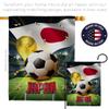 Ornament Collection World Cup Japan Wall 2 Pcs Banner Flag Patio Lawn Garden Room Decorations Outdoor Tapestry Yard Signs Art FIFA Team Qatar Trophy Soccer Game Football Gifts, Made in USA view 4