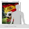 Ornament Collection World Cup Spain Wall 2 Pcs Banner Flag Patio Lawn Garden Room Decorations Outdoor Tapestry Yard Signs Art FIFA Team Qatar Trophy Soccer Game Football Gifts, Made in USA view 2