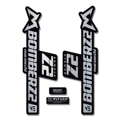 Stickers compatible with Marzocchi Bomber Z2 e-bike fork