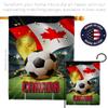 Ornament Collection World Cup Canada Wall 2 Pcs Banner Flag Patio Lawn Garden Room Decorations Outdoor Tapestry Yard Signs Art FIFA Team Qatar Trophy Soccer Game Football Gifts, Made in USA view 4