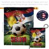 Ornament Collection World Cup Serbia American Flag Banner Pack Wall Art Patio Porch Lawn Garden Outdoor Decorations Tapestry Yard Signs FIFA Team Qatar Trophy Soccer Game Football Gifts, Made in USA view 4
