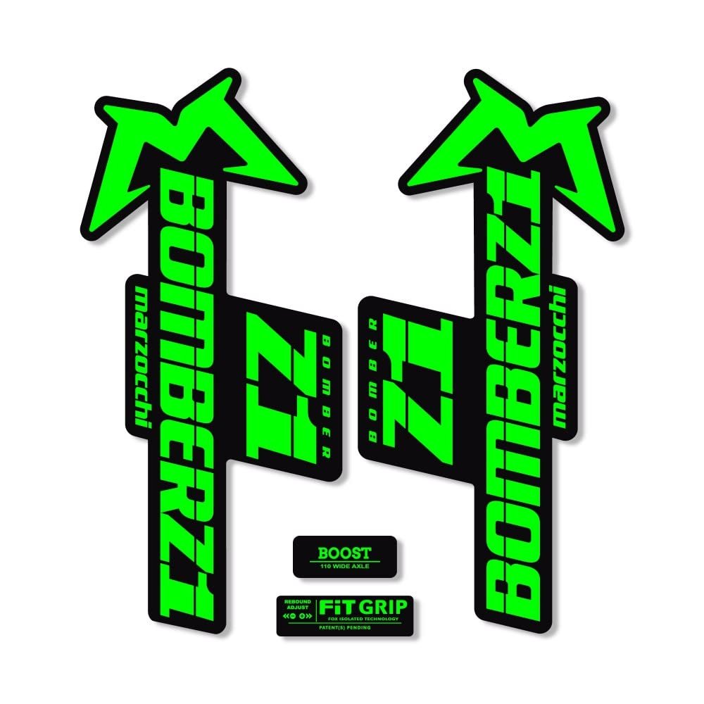 STAR SAM Marzocchi Bomber Z1 Fork Bike Compatible Stickers
