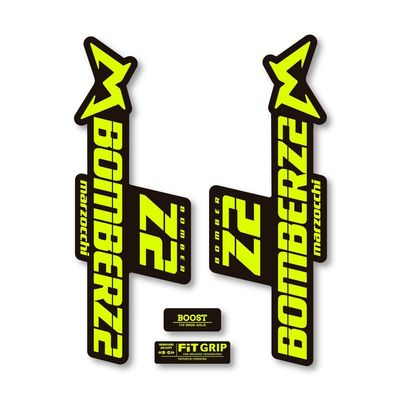 Marzocchi Bomber Z2 2019-2020 Fork Bike Compatible Stickers