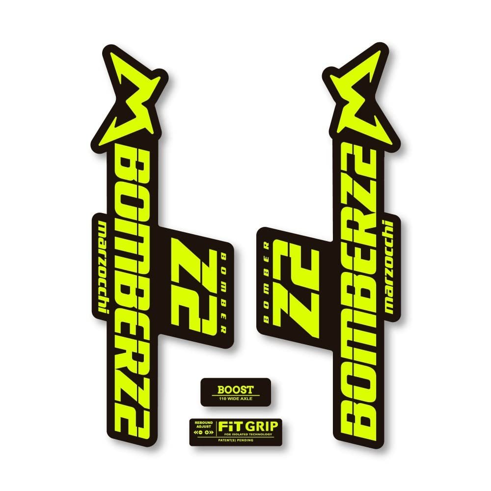 Marzocchi Bomber Z2 2019-2020 Fork Bike Compatible Stickers