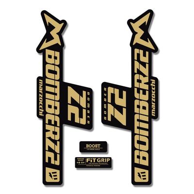 Stickers compatible with Marzocchi Bomber Z2 e-bike fork