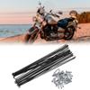 X AUTOHAUX 36 Pcs Bicycle Steel Spokes 14G Bike Spoke 250mm Length with Nipples for Most Bicycle view 2