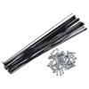 X AUTOHAUX 36 Pcs Bicycle Steel Spokes 14G Bike Spoke 270mm Length with Nipples for Most Bicycle view 1