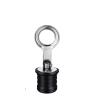 CUREOL Marine Brass Snap Handle Drain Plug Stainless Steel 304 Corrosion-Resistant Rubber Plug Accessories Boat Drain Plug Brass Handle (Size : 19mm) view 1