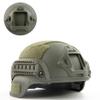 CMAIR4U Airsoft Helmet Mich 2000 Tactical Helmet with Ear Protection, Front NVG Mount and Side Rail (OD) view 2