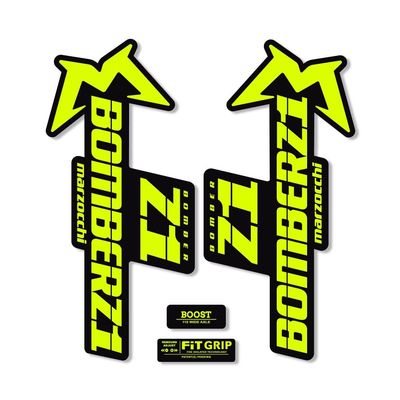 Marzocchi Bomber Z1 Fork Bike Compatible Stickers