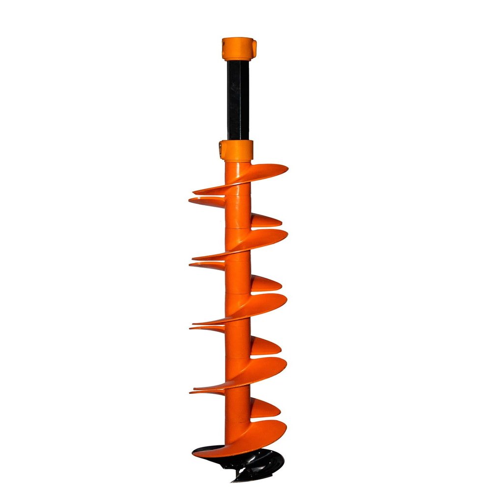 RAZR Ice Augers Synthetic Ultra, 6-8 inch with Pro Curved Blades (6 inch)