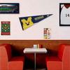 Michigan Team University Wolverines Pennant Flag and Wall Tack Mount Pads view 3