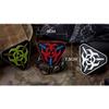 2 PCS AliPlus Biohazard Patches Triangle Patch PVC Rubber Morale Patch Hook Backed(Green) view 3