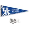 Kentucky Wildcats Pennant Flag and Wall Tack Mount Pads view 1