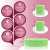 Five (5) Sets Bulk Sweatband Set - Headband and Wristbands Cotton - One Size Fits Most - for Sports and 80's Costume (Neon Green - Pack of 5) view 3