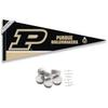 Purdue Boilermakers Pennant Flag and Wall Tack Mount Pads view 1