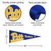 Pittsburgh Panthers Pennant Flag and Wall Tack Mount Pads view 3