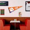 Clemson Tigers Pennant Flag and Wall Tack Mount Pads view 3