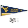 West Virginia Pennant Flag and Wall Tack Mount Pads view 1