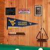 West Virginia Pennant Flag and Wall Tack Mount Pads view 4