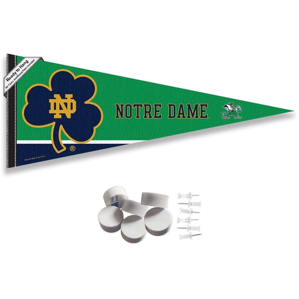 Irish Pennant Flag and Wall Tack Mount Pads