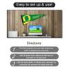 Oregon Pennant Flag and Wall Tack Mount Pads view 4