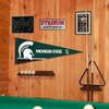 Michigan State Spartans Pennant Flag and Wall Tack Mount Pads view 4