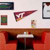 VA Tech Hokies Pennant Flag and Wall Tack Mount Pads view 3