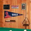 Ole Miss Pennant Flag and Wall Tack Mount Pads view 4