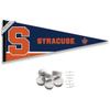 Syracuse Orange Pennant Flag and Wall Tack Mount Pads view 1