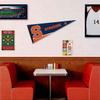 Syracuse Orange Pennant Flag and Wall Tack Mount Pads view 3