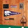 Kansas State Wildcats Pennant Flag and Wall Tack Mount Pads view 4