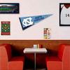 UNC Tar Heels Pennant Flag and Wall Tack Mount Pads view 3