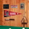 North Carolina State Wolfpack Pennant Flag and Wall Tack Mount Pads view 4