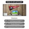 Georgia Bulldogs Pennant Flag and Wall Tack Mount Pads view 4