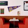 Louisiana State LSU Tigers Pennant Flag and Wall Tack Mount Pads view 3