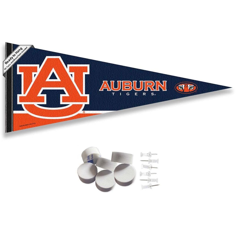 Auburn Pennant Flag and Wall Tack Mount Pads